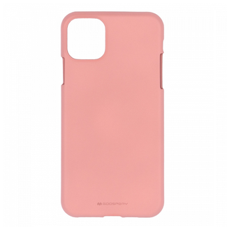 Mercury Goospery Telefoonhoesje geschikt voor Apple iPhone 13 Mini - Soft Feeling Case - Back Cover - Roze