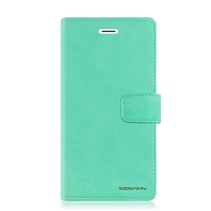 Telefoonhoesje geschikt voor Apple iPhone 13 Pro - Blue Moon Diary Wallet Case -Turquoise