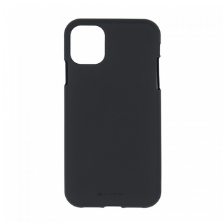 Mercury Goospery Telefoonhoesje geschikt voor Apple iPhone 13 Pro - Soft Feeling Case - Back Cover - Zwart