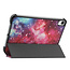 Case2go - Tablet hoes geschikt voor Apple iPad Mini 6 (2021) - 8.3 inch - Tri-Fold Book Case - Apple Pencil Houder - Galaxy