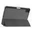 Case2go - Tablet hoes geschikt voor Apple iPad Mini 6 (2021) - 8.3 inch - Tri-Fold Book Case - Apple Pencil Houder - Grijs