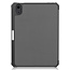 Case2go - Tablet hoes geschikt voor Apple iPad Mini 6 (2021) - 8.3 inch - Tri-Fold Book Case - Apple Pencil Houder - Grijs