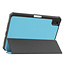 Case2go - Tablet hoes geschikt voor Apple iPad Mini 6 (2021) - 8.3 inch - Tri-Fold Book Case - Apple Pencil Houder - Licht Blauw