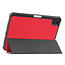 Case2go - Tablet hoes geschikt voor Apple iPad Mini 6 (2021) - 8.3 inch - Tri-Fold Book Case - Apple Pencil Houder - Rood