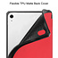 Case2go - Tablet hoes geschikt voor Apple iPad Mini 6 (2021) - 8.3 inch - Tri-Fold Book Case - Apple Pencil Houder - Rood