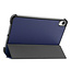 Case2go - Tablet hoes geschikt voor Apple iPad Mini 6 (2021) - 8.3 inch - Tri-Fold Book Case - Apple Pencil Houder - Donker Blauw