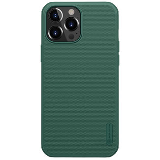 Nillkin Telefoonhoesje geschikt voor iPhone 13 Pro Max - Super Frosted Shield Pro - Back Cover - Groen
