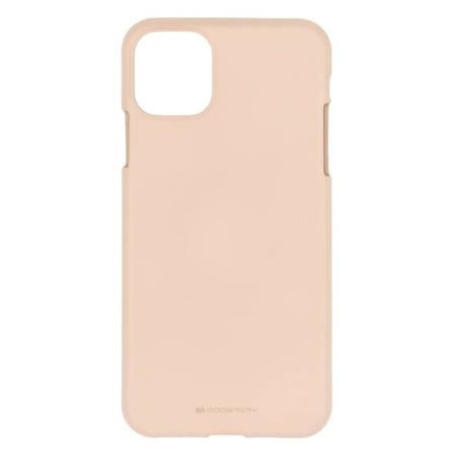 Telefoonhoesje geschikt voor Apple iPhone 13 Pro - Soft Feeling Case - Back Cover - Licht Roze