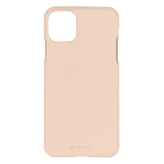 Telefoonhoesje geschikt voor Apple iPhone 13 Mini - Soft Feeling Case - Back Cover - Licht Roze