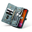 CaseMe - Telefoonhoesje geschikt voor Apple iPhone 13 - 2 in 1 Book Case en Back Cover - Blauw