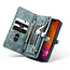 CaseMe - Telefoonhoesje geschikt voor Apple iPhone 13 Mini - 2 in 1 Book Case en Back Cover - Blauw