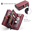 CaseMe - Telefoonhoesje geschikt voor Apple iPhone 13 Mini - Back Cover en Wallet Book Case - Multifunctioneel - Rood