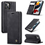 CaseMe CaseMe - Telefoonhoesje geschikt voor Apple iPhone 13 Mini - Wallet Book Case - Magneetsluiting - Zwart