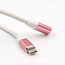 USB-C Verlengkabel - USB-C Kabel - Data en Laadkabel  - Ondersteunt 4K-beelden - 1 Meter - Rosé Goud