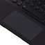Case2go - Bluetooth Keyboard Hoes geschikt voor Apple iPad Pro 11 (2021/2020/2018) -  QWERTY - Tablet Hoes - Auto Wake/Sleep functie - Toetsenbordverlichting - Zwart