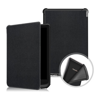 Case2go Case2go - E-reader hoesje voor PocketBook Touch HD 3 - Sleepcover - Auto/Wake functie - Magnetische sluiting - Zwart