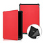 Case2go - E-reader hoesje voor PocketBook Touch HD 3 - Sleepcover - Auto/Wake functie - Magnetische sluiting - Rood