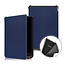 Case2go - E-reader hoesje voor PocketBook Touch Lux 5 - Sleepcover - Auto/Wake functie - Magnetische sluiting - Donker Blauw