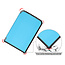 Case2go - E-reader hoesje voor PocketBook Touch Lux 5 - Sleepcover - Auto/Wake functie - Magnetische sluiting - Licht Blauw