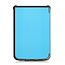 Case2go - E-reader hoesje voor PocketBook Touch Lux 5 - Sleepcover - Auto/Wake functie - Magnetische sluiting - Licht Blauw