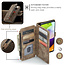 CaseMe - Telefoonhoesje geschikt voor Samsung Galaxy A32 5G - Wallet Book Case met ritssluiting - Magneetsluiting - Bruin