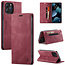 AutSpace AutSpace - Telefoonhoesje geschikt voor Apple iPhone 13 Pro Max - Wallet Book Case - Magneetsluiting - met RFID bescherming - Rood