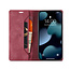 AutSpace - Telefoonhoesje geschikt voor Apple iPhone 13 Pro - Wallet Book Case - Magneetsluiting - met RFID bescherming - Rood