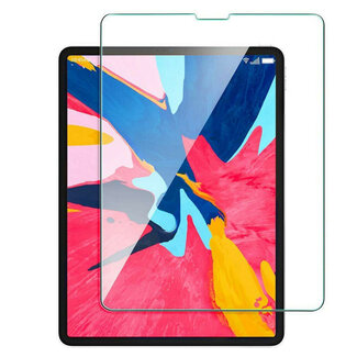 Case2go Case2go - Tablet Screenprotector geschikt voor Apple iPad Pro 12.9 (2020) - Tempered Glass - Case Friendly - Tranparant