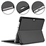 Case2go - Tablet Hoes geschikt voor Microsoft Surface Pro 8 - Tri-Fold Book Case - Grijs