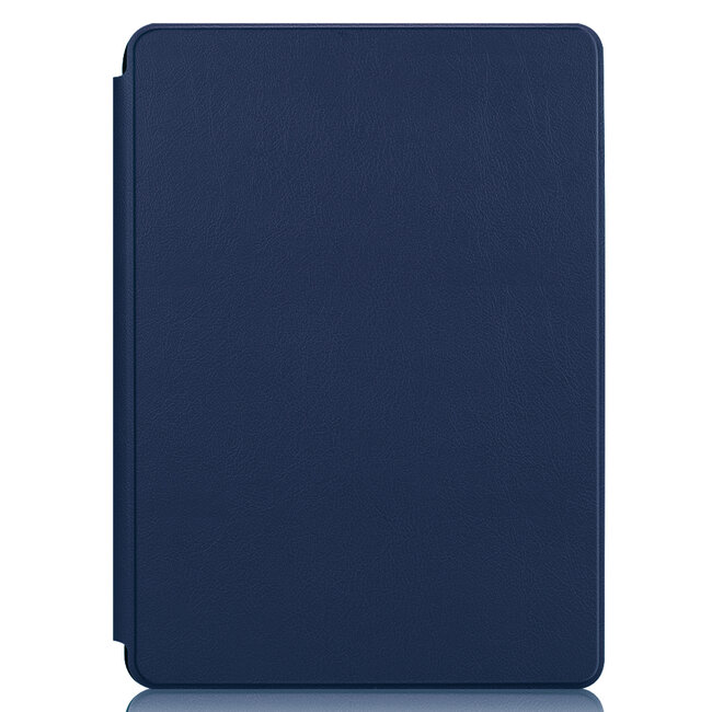 Case2go - Tablet Hoes geschikt voor Microsoft Surface Pro 8 - Tri-Fold Book Case - Donker Blauw