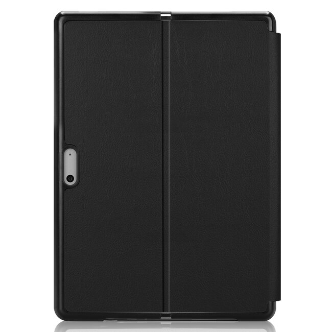 Case2go - Tablet Hoes geschikt voor Microsoft Surface Pro 8 - Tri-Fold Book Case - Zwart