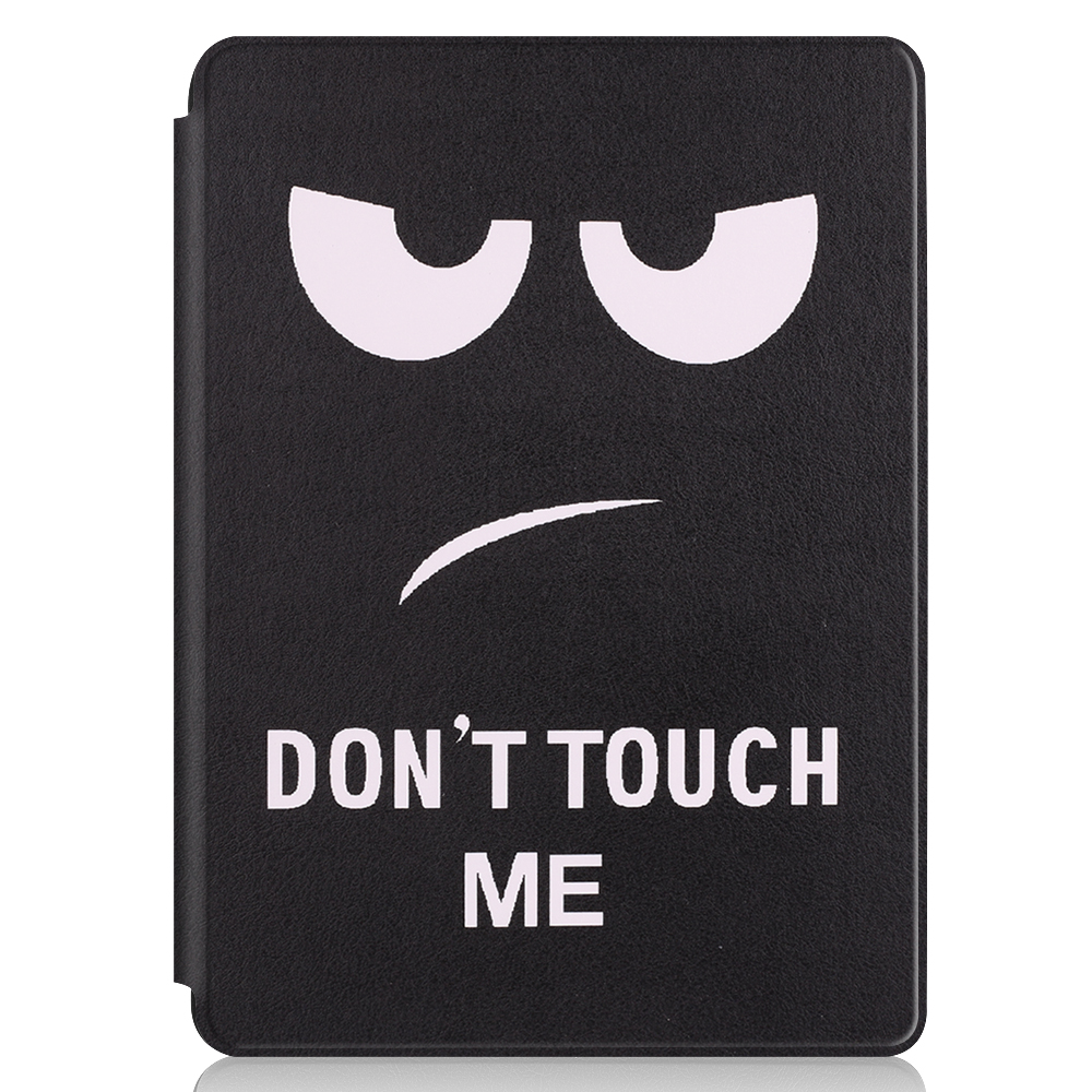 Case2go - Tablet Hoes geschikt voor de Microsoft Surface Go 1/2/3/4 - Tri-Fold Book Case - Don't touch me afbeelding