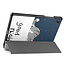 Tablet hoes geschikt voor Samsung Galaxy Tab A8 (2022 &amp; 2021) tri-fold hoes met auto/wake functie - 10.5 inch - Good Night