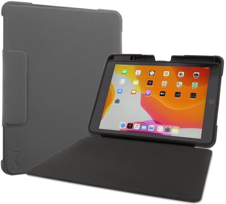 LMP - Armor case geschikt voor iPad 10.2 (2019/2020/2021) - Met Pencil houder - Zwart afbeelding