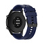 Case2go - Bandje geschikt voor de Samsung Galaxy Active2 / Gear S2 Classic en Gear Sport - Sport Bandje compatibel met Samsung Smartwatch - 42 MM - Donker Blauw