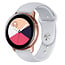 Case2go Case2go - Bandje geschikt voor Samsung S3 Classic / S3 Frontier - Siliconen Horlogeband - Smartwatchbandje - 46 mm - Wit