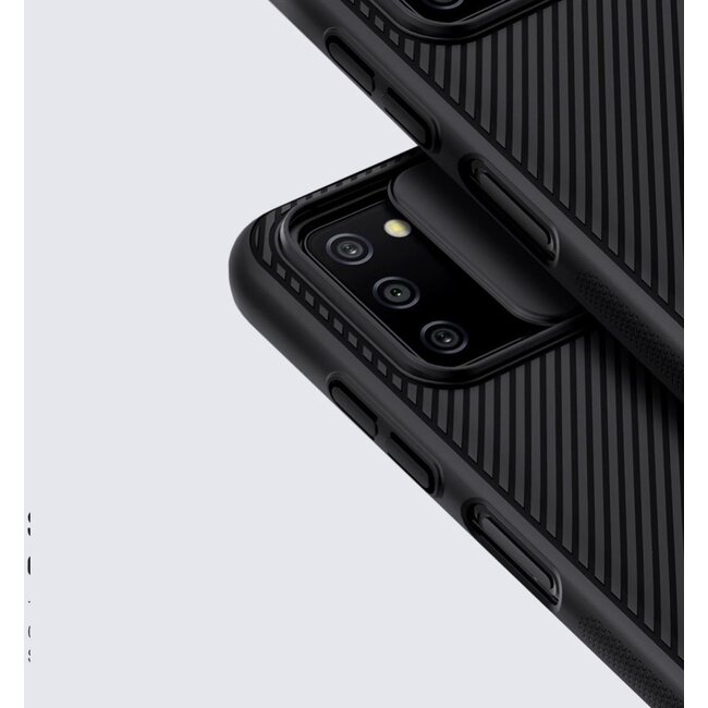 Nillkin - Hoesje geschikt voor Samsung Galaxy A03s - CamShield Case - Zwart