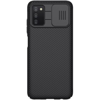 Nillkin - Hoesje geschikt voor Samsung Galaxy A03s - CamShield Case - Zwart