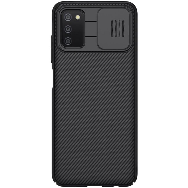 Nillkin - Hoesje geschikt voor Samsung Galaxy A03s - CamShield Case - Zwart