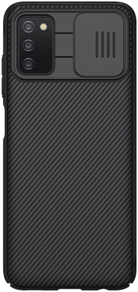 Nillkin - Hoesje geschikt voor Samsung Galaxy A03s - CamShield Case - Zwart afbeelding