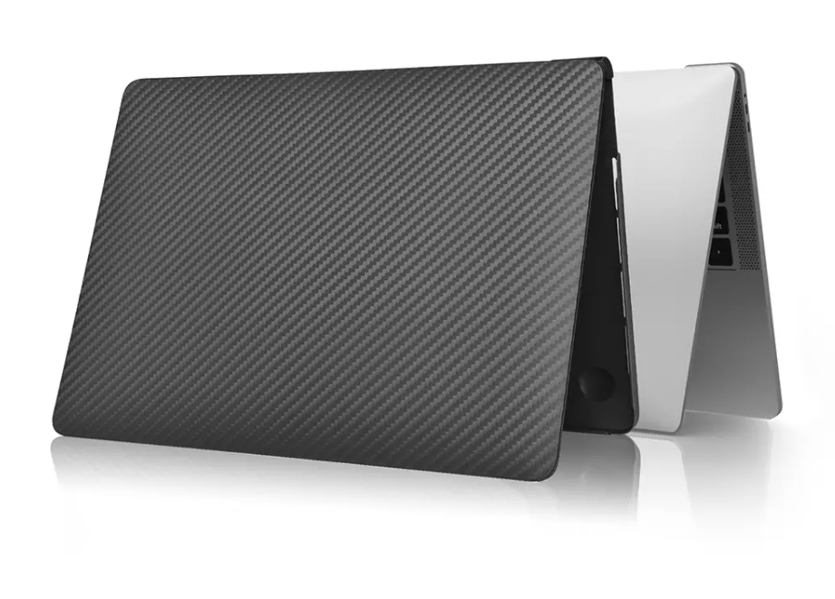 WIWU - Cover geschikt voor MacBook Air 13.3  - iKavlar - Zwart afbeelding