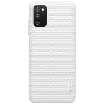 Nillkin - Telefoonhoesje geschikt voor Samsung Galaxy A03s - Super Frosted Shield - Back Cover - Wit afbeelding