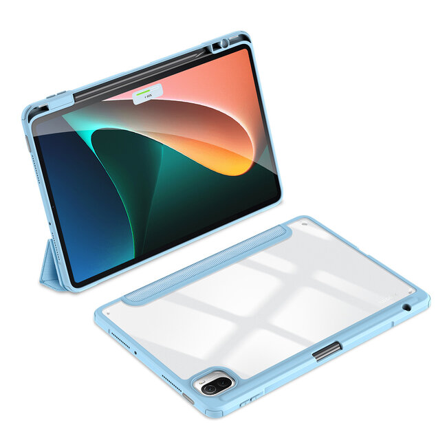 Dux Ducis - Tablet hoes geschikt voor xiaomi pad 5 / 5 Pro - Toby Series - Tri-Fold Book Case - Blauw