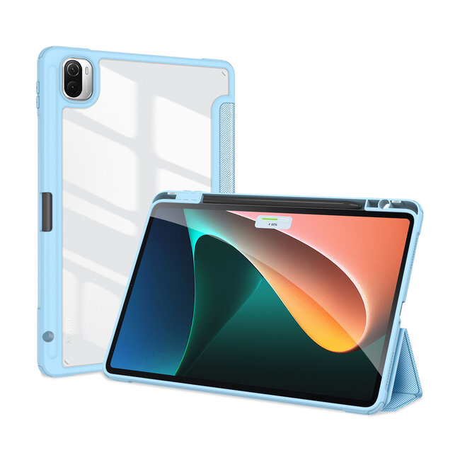 Dux Ducis - Tablet hoes geschikt voor xiaomi pad 5 / 5 Pro - Toby Series - Tri-Fold Book Case - Blauw