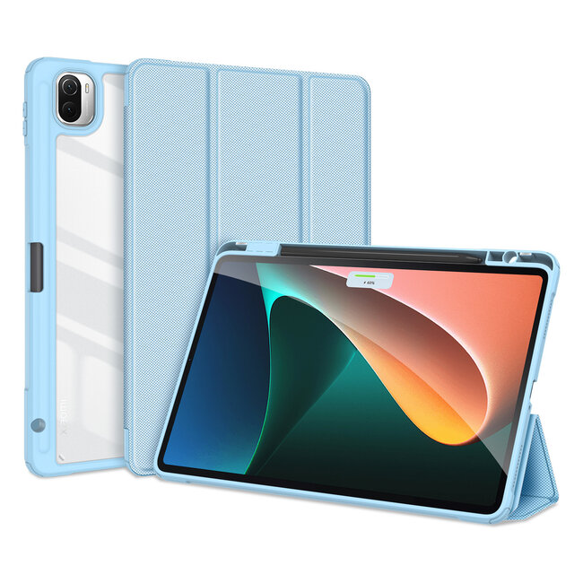 Dux Ducis - Tablet hoes geschikt voor xiaomi pad 5 / 5 Pro - Toby Series - Tri-Fold Book Case - Blauw