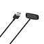 Case2go - Oplaadkabel geschikt voor Fitbit Inspire (2de gen) - USB-kabel - 1.0 meter - Zwart
