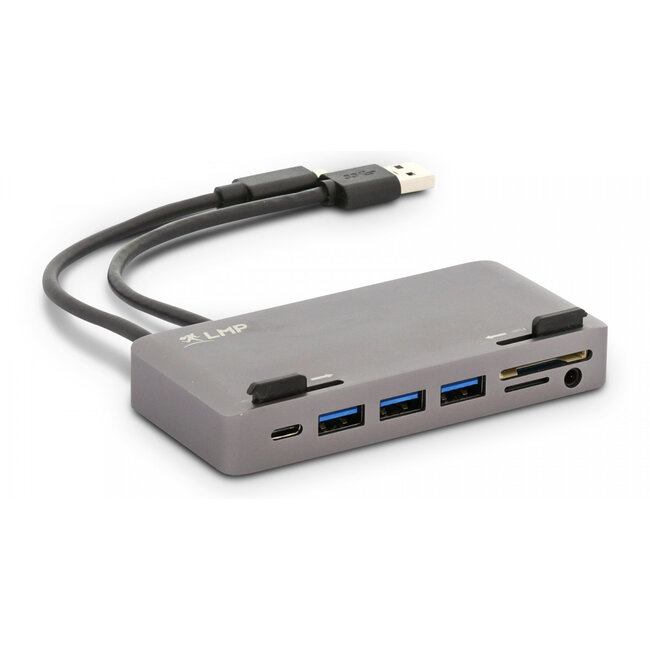 LMP - USB Hub - 7 Poort - Geschikt voor iMac met Thunderbolt 3 (USB-C) - Space Grey
