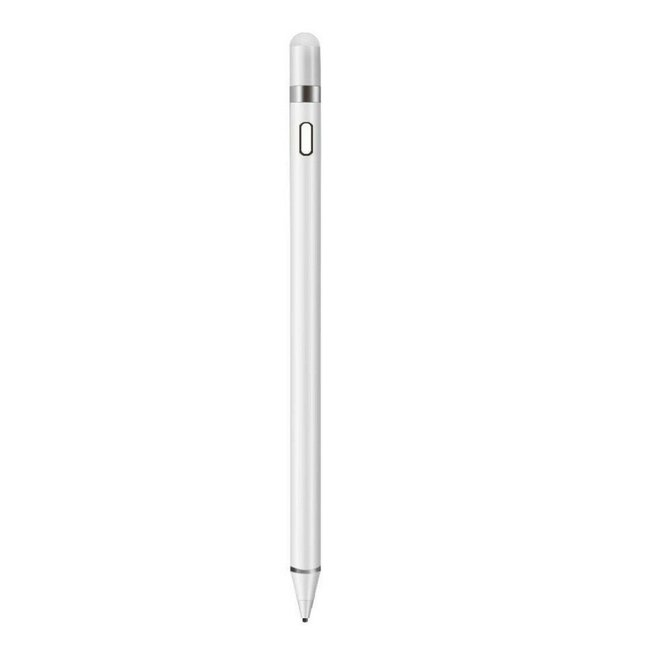 Active Stylus Pen voor Tablet en Smartphone - Stylus Pen geschikt voor IOS, Android en Windows Tablets en Telefoons - Oplaadbaar - Wit