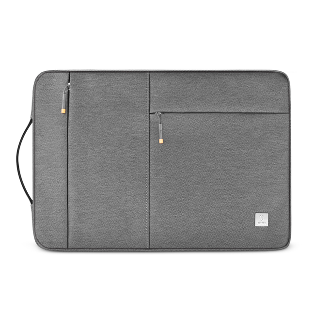 WIWU - Laptoptas- Laptoptas geschikt voor MacBook - Laptophoes- 13.3 Inch - Laptop Sleeve- Laptop Tas- Alpha Slim - Grijs