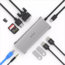 WIWU - USB C Hub - USB C Adapter - 11 in 1 - Alpha - Grijs